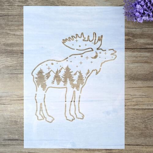 A4 A3 A2 Size DIY Craft Layering Stencil For Wall Painting Scrapbooking Stamping Stamp Album Decorative Embossing Paper Card