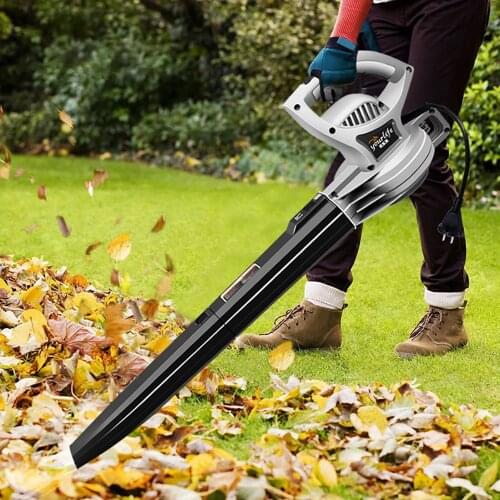 Air Machine Small Computer SN2000 Hair Dryer Cleaning Gray Dust Collector High Power 2000W Deciduous Cleaning Leaf Air Blower