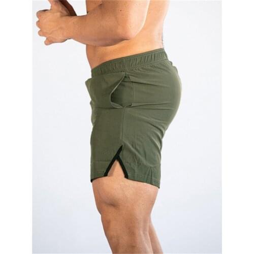 High Quality Men shorts stitching Workout Bodybuilding Fitness Gyms Shorts workout fashion leisure jogger shorts mens 2021