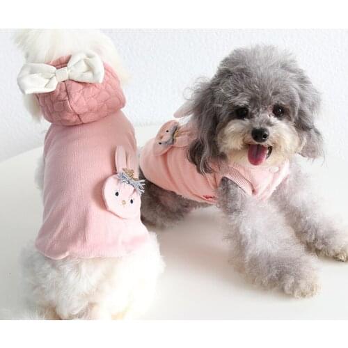 Winter Dog Costume Garment Cat Doggie Puppy Small Dog Clothes Warm Pet Coat Outfit Yorkshire Pomeranian Maltese Bichon Clothing