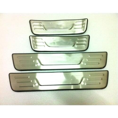 Accessories fit for Hyundai TUCSON / ix35 Stainless Door Scuff Sill Plates Entry Panel Cover 2009 2010 2011 2012 2013 2014 2015