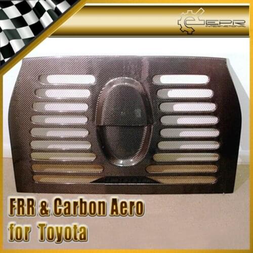Car Styling For Toyota MR2 SW20 F55 Real Carbon Fiber Engine Cover