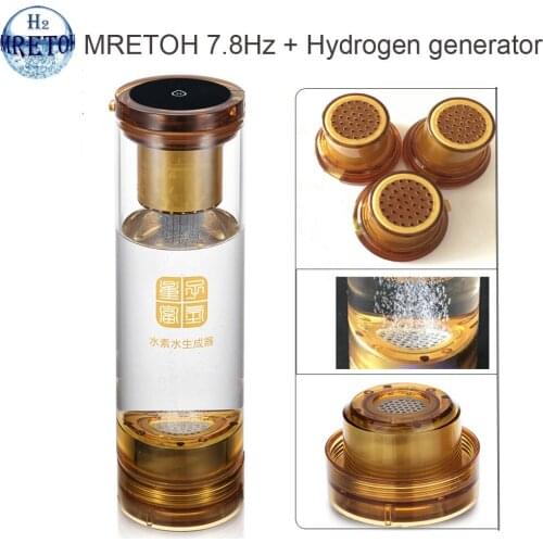 Promote Blood Circulation MRETOH 7.8Hz / Hydrogen Rich Water Generator Machine ORP Alkaline Pure H2 Ionizer Super Antioxidants