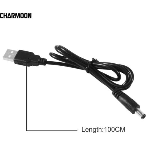 DC-DC USB Cable 5.5*2.1mm 5V Boost Converter Step-up Voltage Power Supply Module