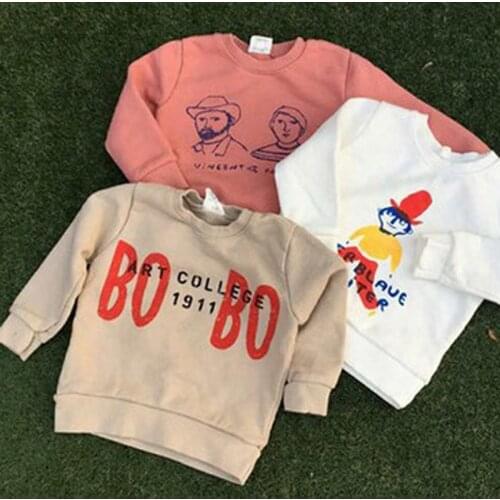Kids Sweatshirt 2020 Autumn Winter StRafina Boys Girls Sweatshirt Baby Long Sleeve Top Tee T Shirt Children Clothes