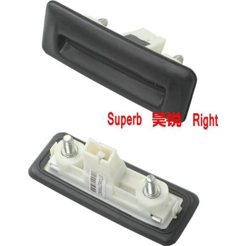 For superb 2009-2013 Trunk handle switch Boot open switch