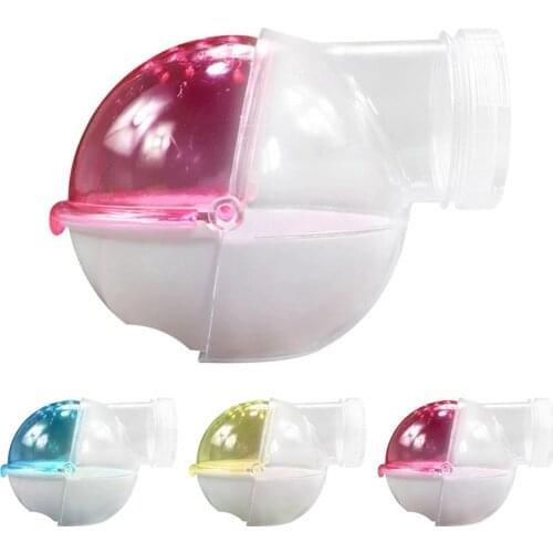 Hamster Toilet Hamster Mouse Gerbil Pet Bathroom Cage Box Bath Sand Room Toy Acrylic House 3 Colors Small Pet Supplies