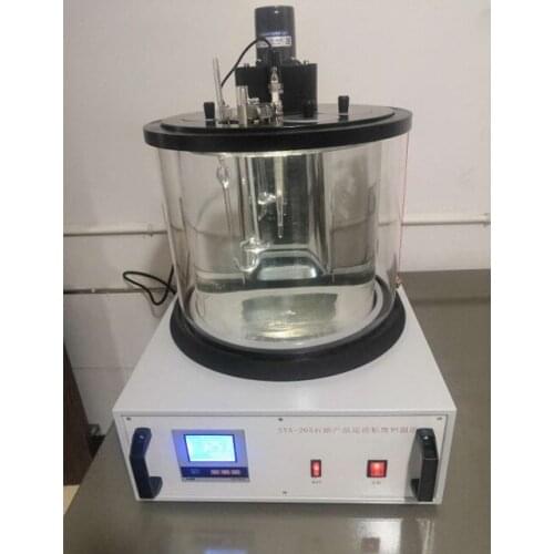 Laboratory automatic digital petroleum engine oil asphalt kinematic viscometer