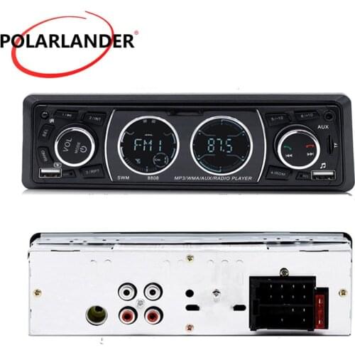 MP3 Stereo Music Player 8808 1 Din 4 Inch Car Radios Support Bluetooth Dual USB TF AUX FM Hands Free Calling