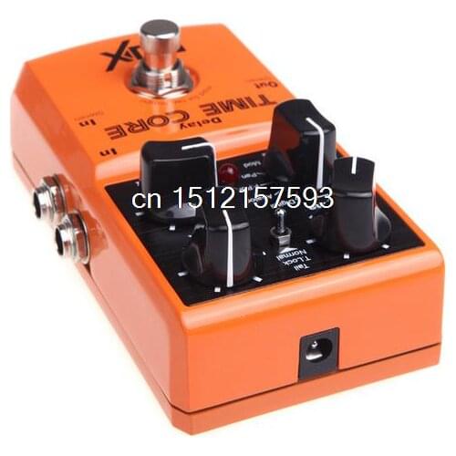 NUX Guitar Effect Pedal Time Core True Bypass Flexible I/O Jacks Detect the Stereo And Mono Connections Automatically