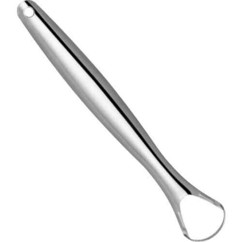 Useful Tongue Scraper Stainless Steel Oral Tongue Cleaner Medical Mouth Brush Reusable Fresh Breath Maker 8pc/lot