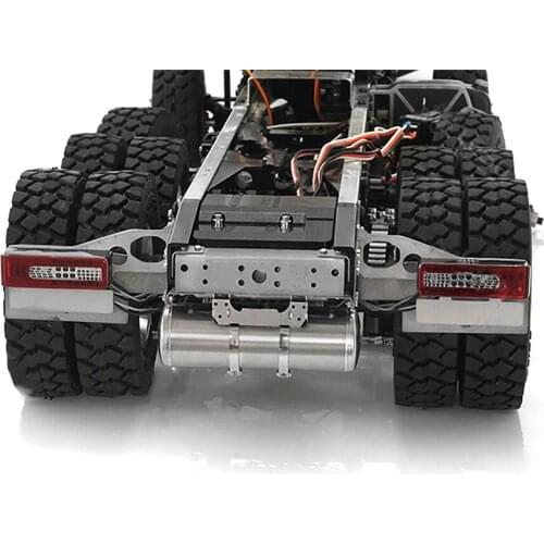 DIY Tail Light Kit Set for 1/14 Tamiya Volvo Wooden RC Trailer Truck Accessories