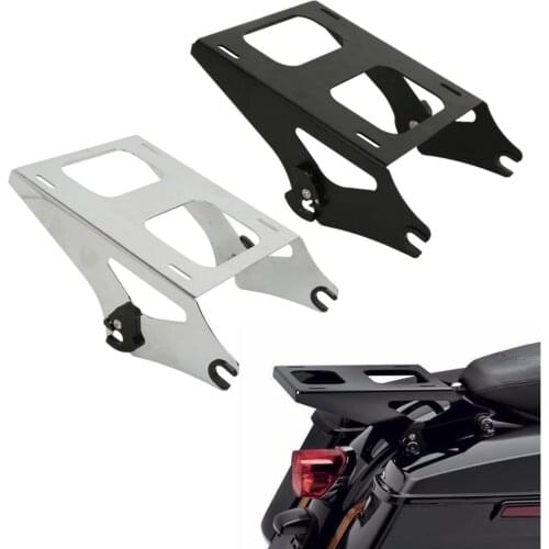 Motorcycle Detachable 2 Up Pack Mounting Luggage Rack For Harley Tour Pack Touring Road King Street Glide FLHR 2014-2020