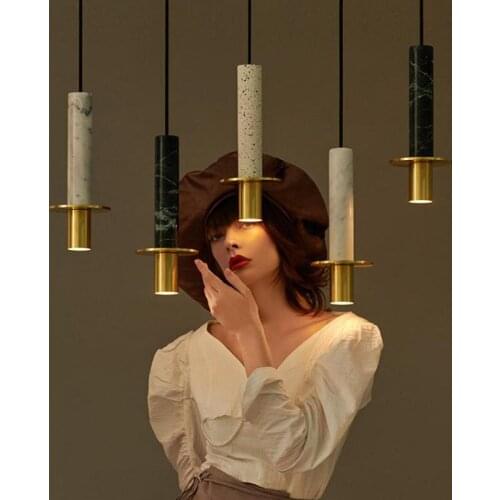 Nordic Restaurant LED pendant Lamp bedroom small hanging lamp Bedside lights Japanese Creative Suspension Luminaire Lighting