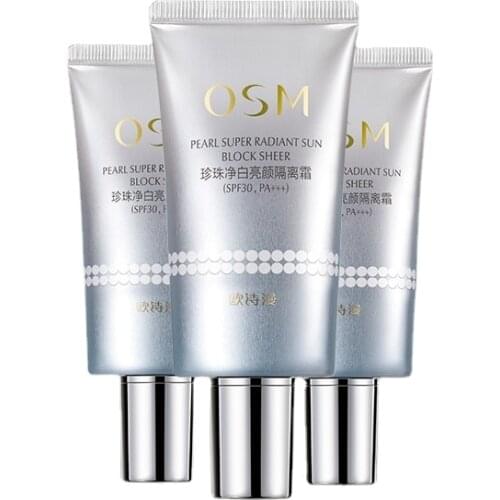 TTNew Pearl Makeup Primer Make-up Primer Nude Makeup Oil Control Concealer Moisturizing Long-Lasting Moisturizing Base Authentic