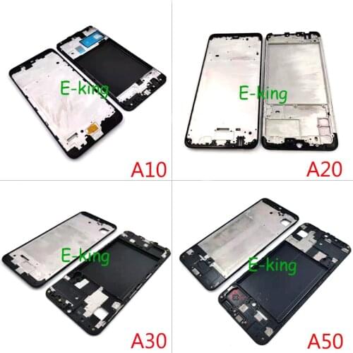For Samsung Galaxy A10 A20 A30 A40 A50 A60 A70 Front panel Bezel Frame Faceplate Housing Replacement