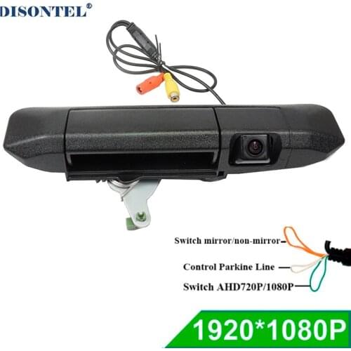 1920*1080P AHD HD Night Vision Car Rear View Backup Trunk Switch Handle Camera For TOYOTA Tacoma 2005-2015
