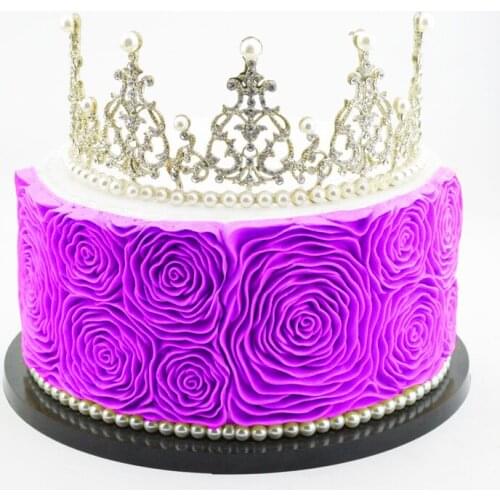 2019 Newest Rose Flower Fondant Cake Decorating silicone Mould flower shaped chocolate jelly mold DIY baking tool