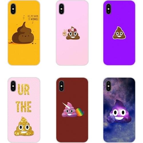 Accessories Phone Shell Covers Poop Cartoon Art Pattern For Samsung A10 A30 A40 A50 A60 A70 M30 Galaxy Note 2 3 4 5 8 9 10 PLUS
