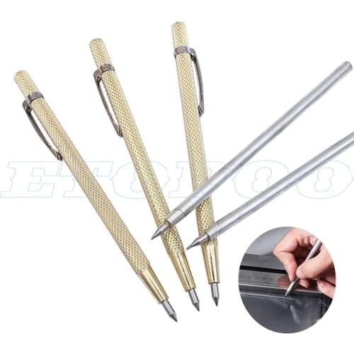 Diamond Glass Cutter Cutting Tool Carbide Scriber Hard Metal Tile Cutting Machine Lettering Pen Engraver Glass Knife Scriber