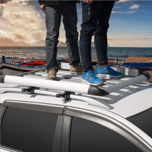 Car Silver Roof Carrier Roof Rack Universal Aluminum AlloyLuggage Basket For SUV Roof Cargo -Single Deck 160*100 cm