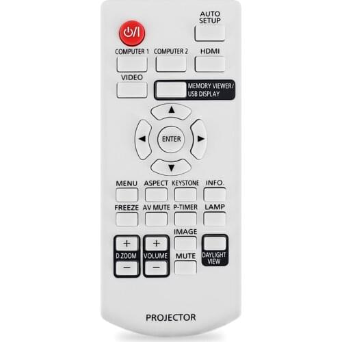 Remote control for panasonic projector PT-AE3000 PT-AE2000 PT-TX400 PT-TX310 PT-TX210 PT-TW341 PT-TW342 WX3300 BX430C PT-BX11