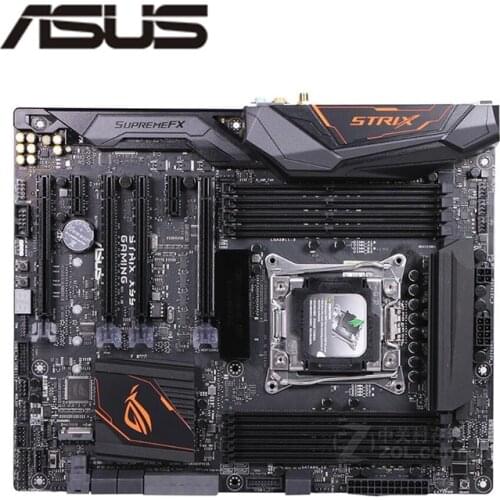 For ASUS ROG STRIX X99 GAMING Original Used Desktop X99 X99M 2011 Socket LGA 2011 Core i7 LGA2011 V3 DDR3 Motherboard