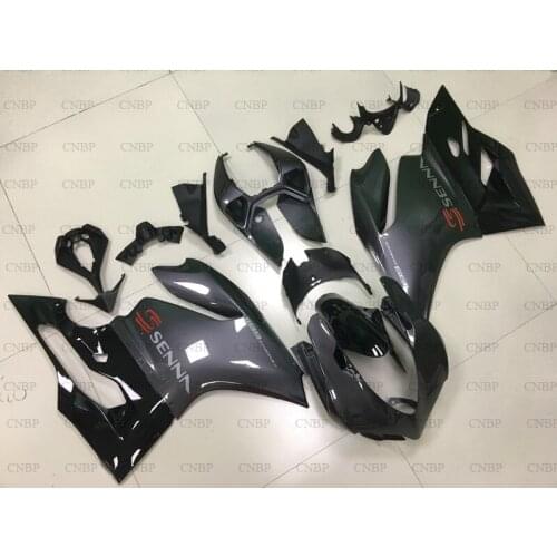 For DUCATI 1199 2012 - 2014 Full Body Kits 889 13 14 Bodywork 889 2013 Black Grey Bodywork