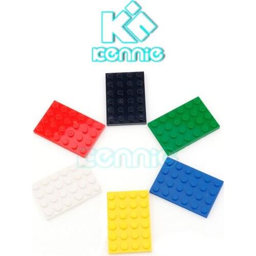 250pcs/lot Kennie NO.3032 Bulk color Parts bulk 4x6 low bricks Particles Classic Small Building Blocks Parts DIY toys 1K
