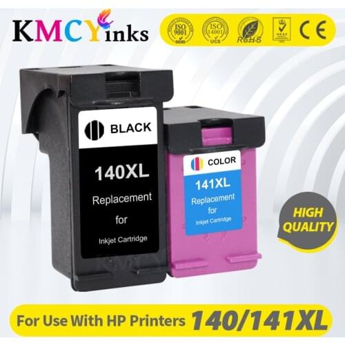 KMCYinks Re-Manufactured 140 XL Ink Cartridge Replacement for HP 140 for HP140 Photosmart C4583 C4283 C4483 C5283 D5363 Printer