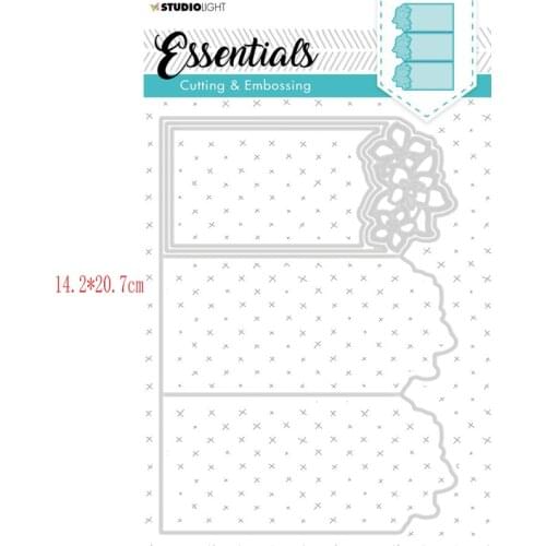 Lace album background Troqueles de corte de metal scrapbooking cutting dies DIY dies scrapbooking nouveau arrivage 2021die fille