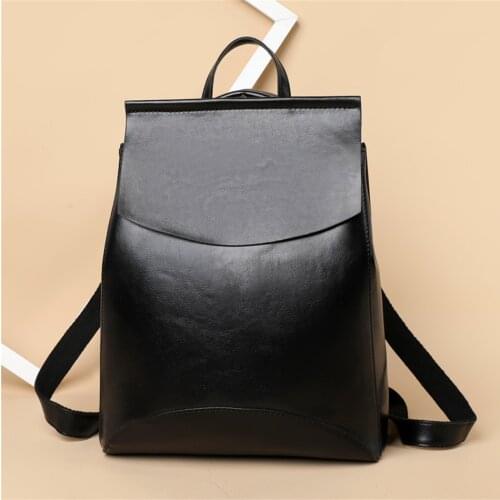 8 Color Small Womens Backpack Simple Design Backpack for Teenagers Girl School Shoulder Bag Ladies PU Leather Travel Mochilas