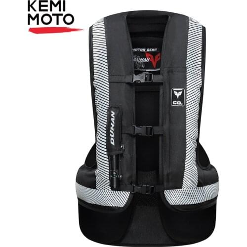 Motorcycle Air-bag Reflective Safety Jacket Airbag Vest Moto Air Bag Vest Protective Gear Motorbike Airbag Moto Vest