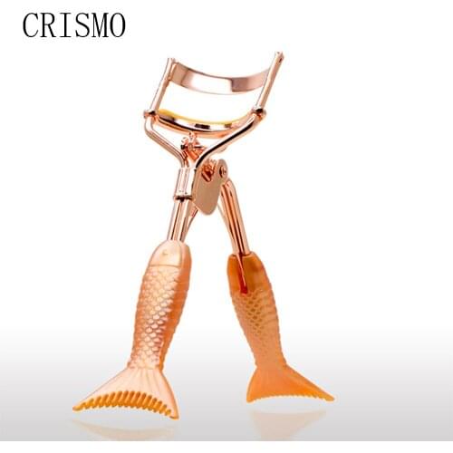 CRISMO Eyelash Curler for Girls Lash Tweezers Nature Curl Style Eyelash Extension Tools Makeup Curling Twisting Eye Lashes