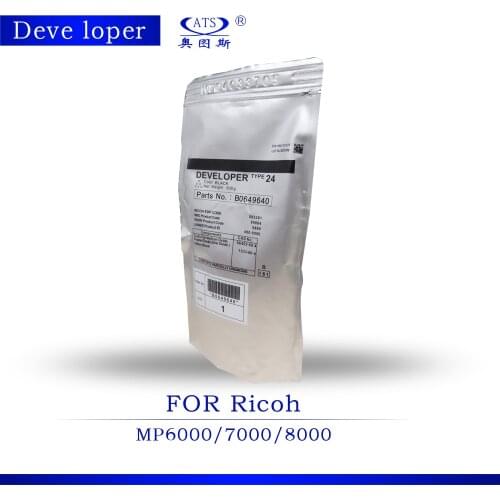 Toner Compatible for Ricoh Developer Parts TYPE24 B0649640 Developer Powder Copier PartsHigh Quality 2PCS 900G Copier