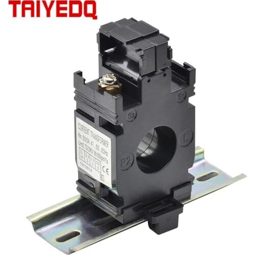 3pcs/lot Din rail current transformer toroidal current transformer DM-20 CT 50A 75A 100A 150A 200A 250A 300A