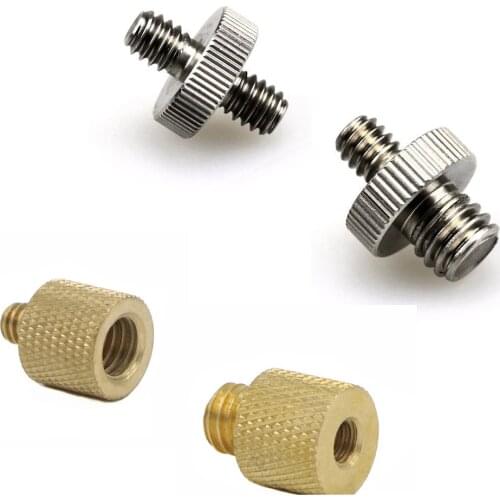1/4" To 3/8" Male To Female Thread Screw Mount Adapter Plate Screw EB Mount for Camera Flash Tripod Light Stand Photography