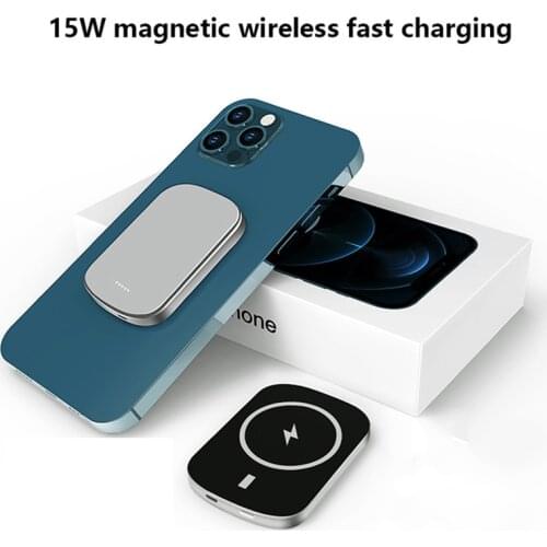 10000mAh Magnetic Wireless power Bank For magsafe powerbank charger For apple iphone12 12pro max mini External auxiliary battery
