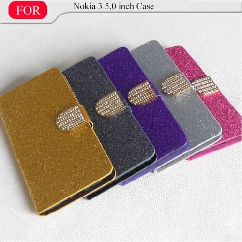 High Quality Silicone Phone Case For Sony Xperia XA2 Deluxe Flip PU Leather Shimmering Powder Case For Sony Xperia XA2 Case