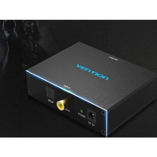 ZEROZONE Hifi Optical / coaxial To analog audio converter (RCA +3.5mm jack) L9-28