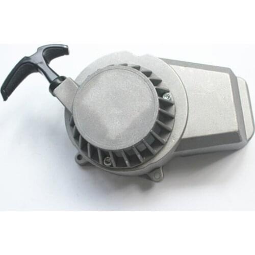 Aluminium Pull Starter Start Pocket Bikes Mini Atv Mower Engines Warm Tool 49cc 2 Stroke Engine Pull Starter