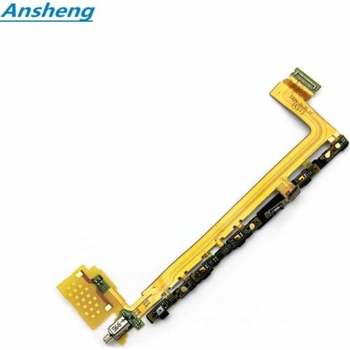 Ansheng Power Button Volume Camera Key Flex Cable With Microphone For Sony Xperia Z5 Premium Z5Premium E6833 E6853 E6883