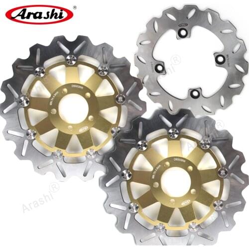 ARASHI Z1000 CNC floating Front Rear Brake Rotors Brake Disc Set For KAWASAKI Z 1000 2003-2006 2004 2005 / Z750S Z750 ZX6R NINJA