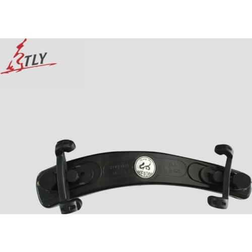 TONGLING Black Adjustable Plastic Violin Shoulder Rest Pad Support for 4/4, 3/4, 1/2, 1/4, 1/8 Violin Fiddle