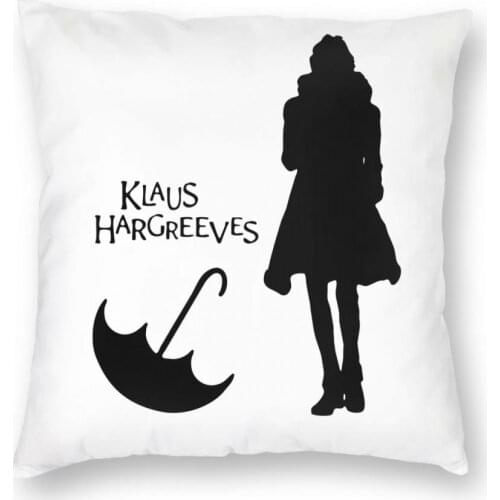 Klaus Hargreeves Umbrella Academy Throw Pillow Cover Polyester Decorative Pillow 45*45cm Pillowcover Home Decor