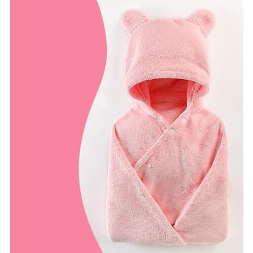 Baby Bath Towel Hooded Animal Shaped Kids Bathrobe Child Blanket Wrap for Newborn Infant toalha de banho bebe