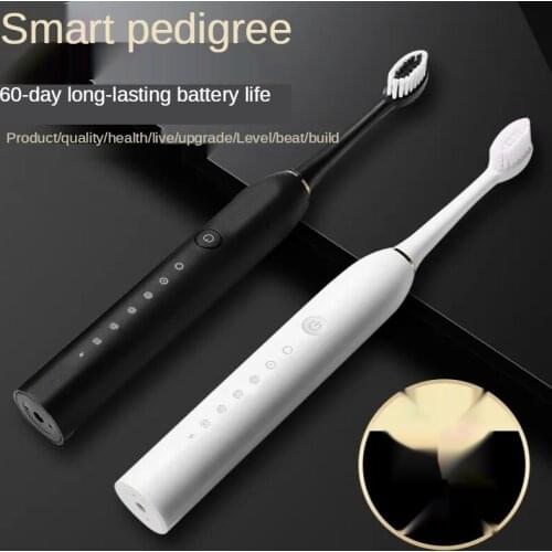 Electric Toothbrush Adult Smart Rechargeable Sonic Full Automatic Waterproof Soft Hair Student Couple Support Bulk Order