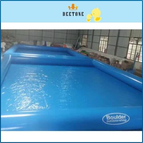 8M*6M Commercial Bule Swimming Pool Adult Large Swimming Pool Inflatable Water Swimming Pool For Sale