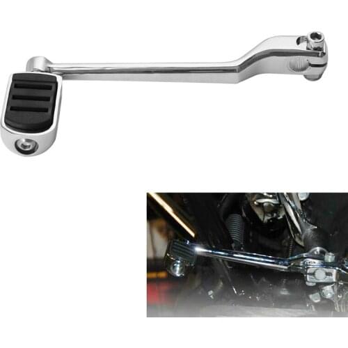 Black/Chrome Front Toe Shift Lever Pedal For Harley Touring Road King Street Electra Glide Heritage Softail Fat Boy FL 1986-2017