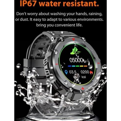 Factory 2021 new S25 Smart Watch Bluetooth Call Music Play IP67 Outdoor Smartwatch Hear Rate Monitor Men sport Wrist Watch